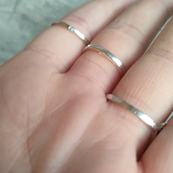 Set of 3 Floral Rings - Picture 12 of 13